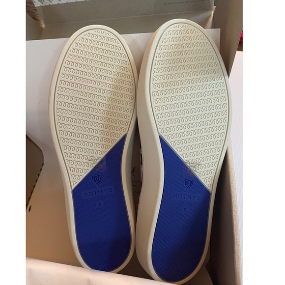 Rothy’s Ocean Iris Sneakers Retired Size 8 New in Box - Picture 4 of 5